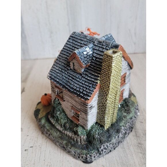 Enesco 1989 AS IS Haunted House Village accessory ghost pumpkin - Picture 5 of 11